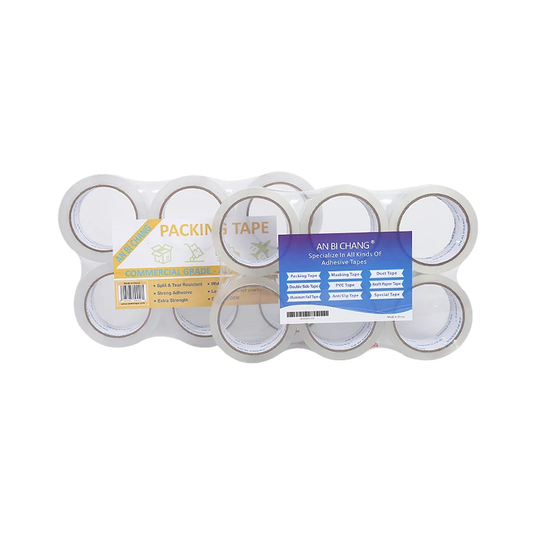 Custom  Transparent Adhesive Tapes for Box Packaging Sealing Waterproof Opp Bopp Tape Production Line