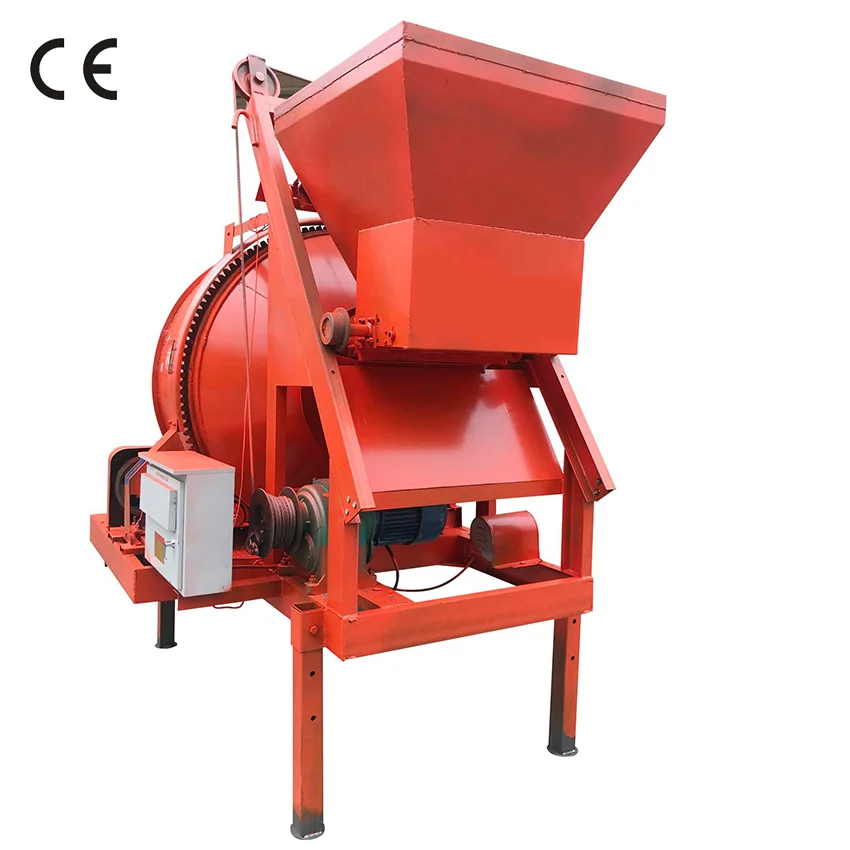 Rubber Tire 500 litre Mobile Concrete Mixer with Self Loading from China