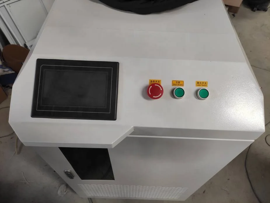 Compact laser cleaning machine metal laser cleaning 1000w 1500w laser cleaning rust removal price