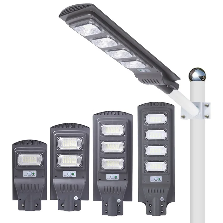 Hot Sale Outdoor ABS Ip65 Waterproof Integrated 30w 60w 90w 120w 150w All In One LED Solar Street Lamp