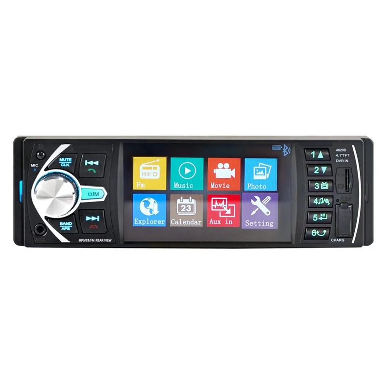 Отличное качество 12 В 4 1 дюйма DIN музыка высокой четкости MP5-плеер для