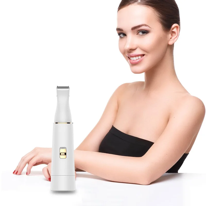 Портативный безболезненный женский эпилятор для бровей и лица в подмышках электрическое Домашнее использование