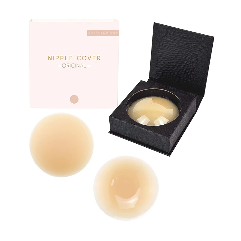 INVISFEEL lightweight thrust nipple cover silicone nipple cover breathable glueless nipple sticker