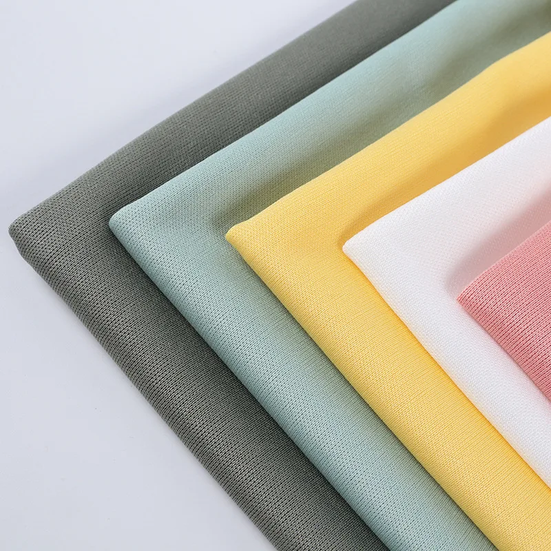 Super soft waterproof breathable degradable polyester double-sided cloth can be compound embossing