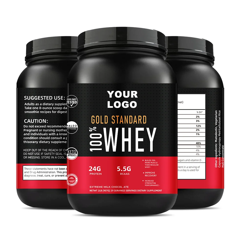 Private Label Cheap Best Tasting Isolate Grass Fed Hydrolyzed Gym Supplements Whey Protein Concentrate Powder For Muscle Gain