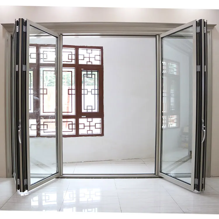 
custom size for bath room collapsible doors aluminium toilet door price 