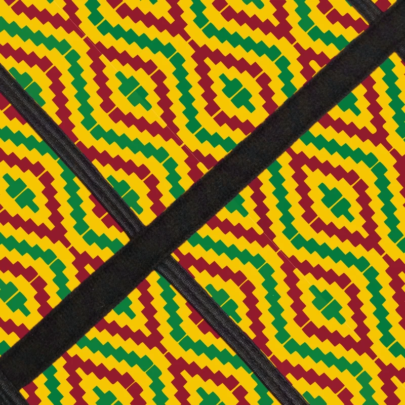 Новинка 100% латексный тренажер для талии NANBIN Kente пояс в африканском стиле оптовая