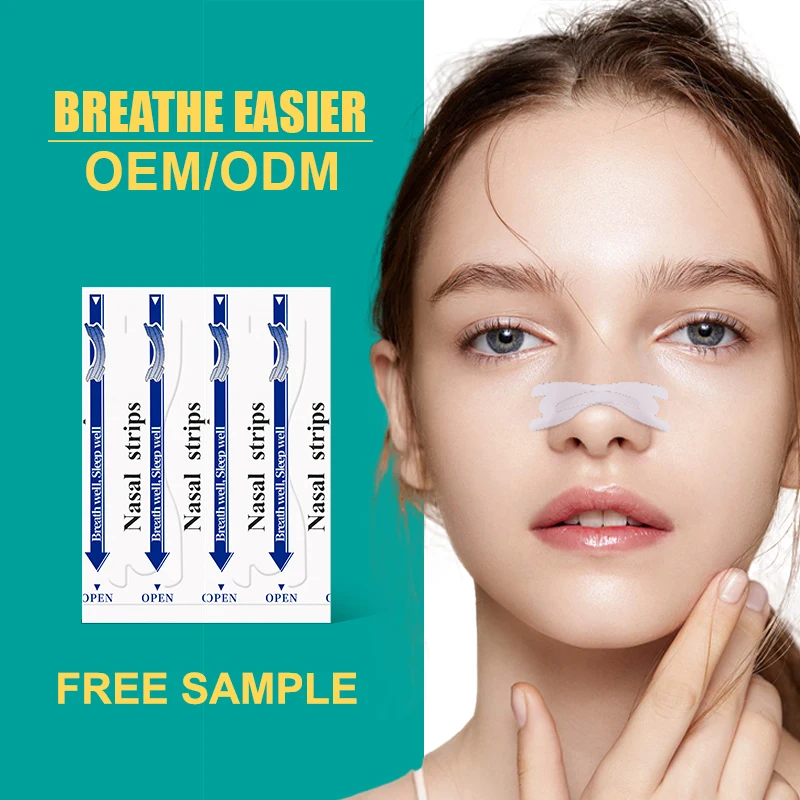 Customized Anti-Snoring Nasal Patch Breathe Right Nasal Strips Original Manufacturer
