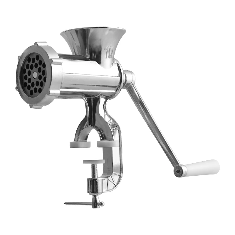 
No.10 Aluminum alloy Small Manual Household Meat Mincer 