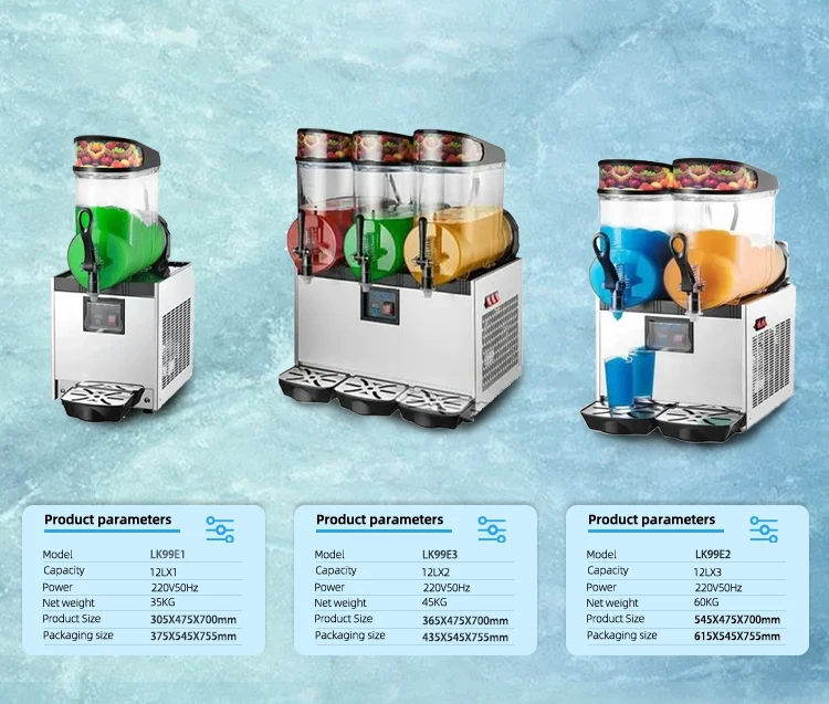 new type cheap ice commercial slush puppy machine for sale smoothie granita slush machine