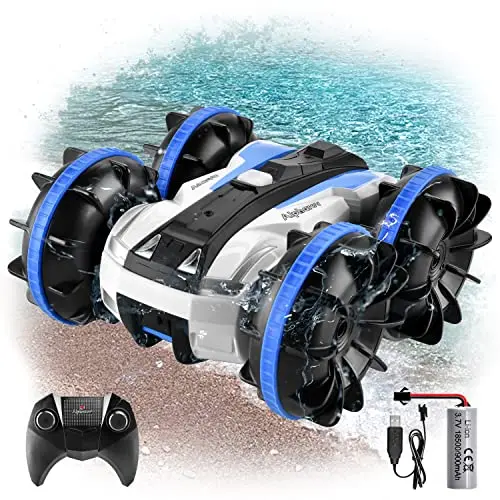 Cheap Rc Car Amphibious Vehicle Speed Boat High Speed Stunt Car Swamp  Excavator Waterproof Amphibious Vehicle For Sale