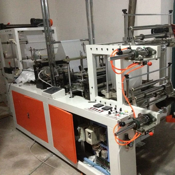 Высококачественные и скоростные мусорные пакеты, пластиковые пакеты, машина для изготовления покупок, футболок, жилетов, мешков