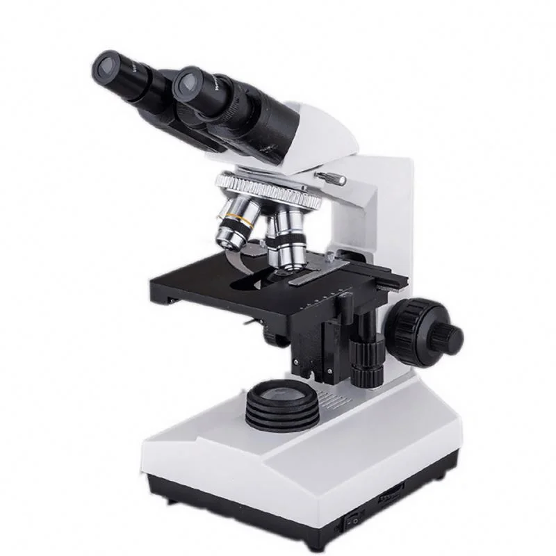 Best quality lab Scope 4X/10X/40X/100X Biological Microscope equipment with wide dark field for hospital