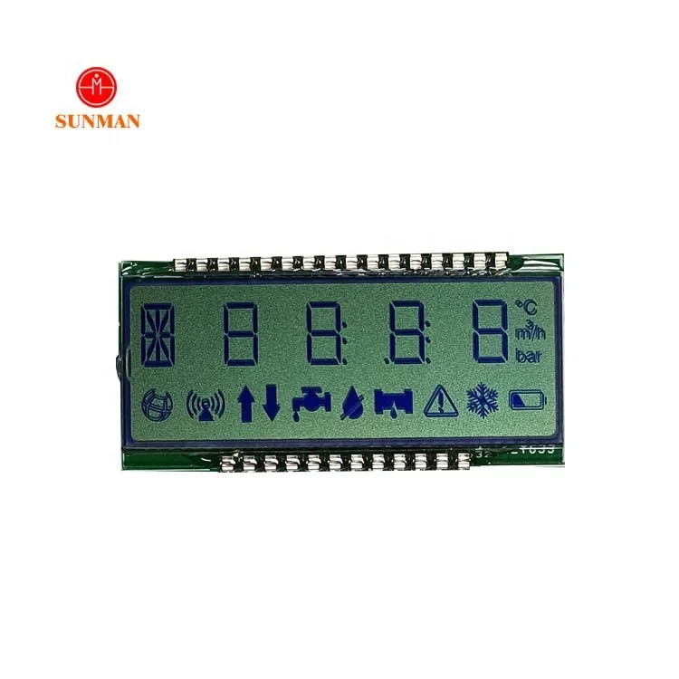 2.1 inch 18 pin smart glass new arrival water resistant water lcd customized tn htn stn lcd