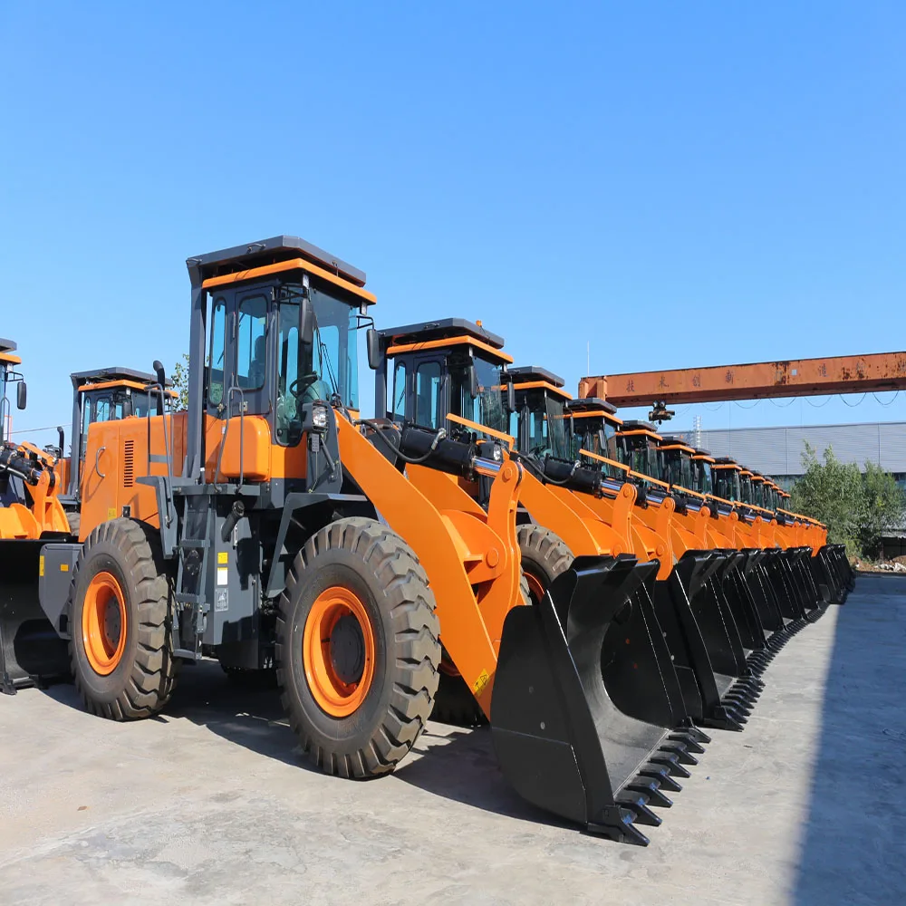 High Quality 5ton 92kw Articulated Front heavy duty Wheel Loader Durable Heavy Duty Machine at a Good Price