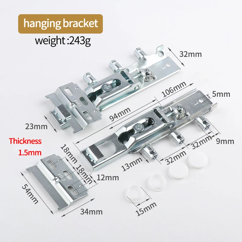 Adjustable Kitchen Cabinet Hanger kitchen cabinet hanger and bracket Visible Kitchen Cabinet Suspension Bracket