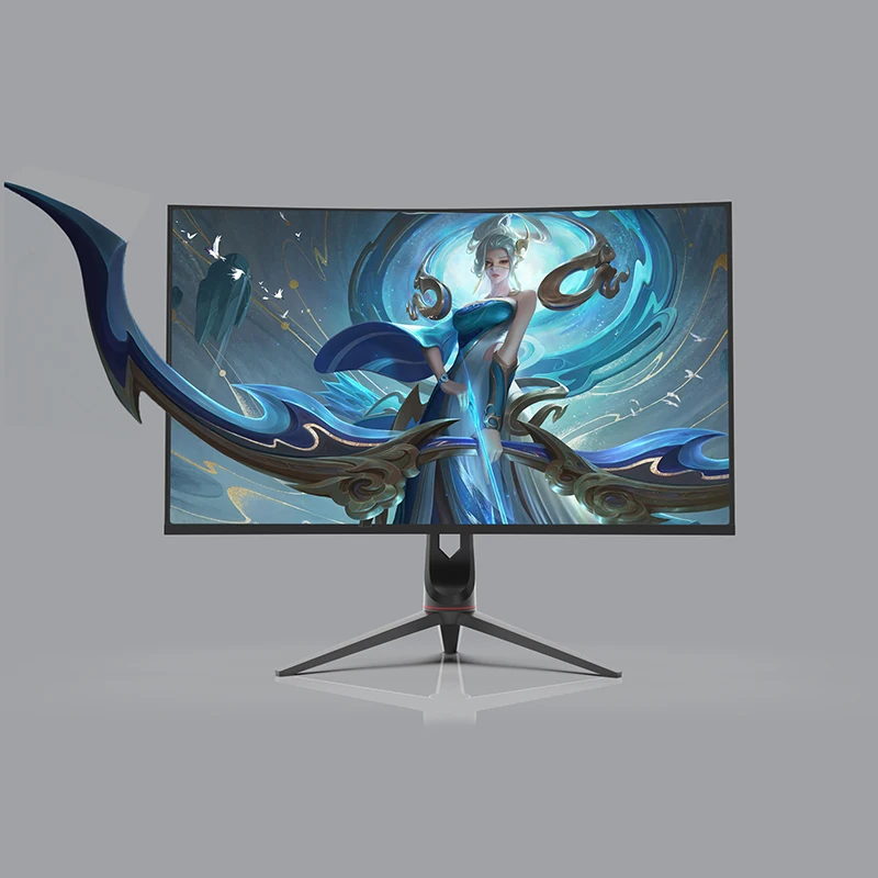 Factory  Wholesale  22 24 27 32 34 Inch Curved Monitor 75hz/144hz Computer Screen Monitor 4k Gaming Monitors