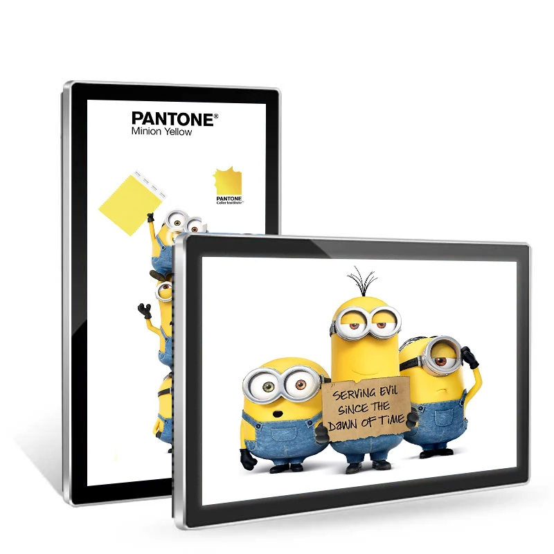 50 Wall Mount Touch Screen Computer Vertical Totem Mount Media Player Digital Signage And Displays