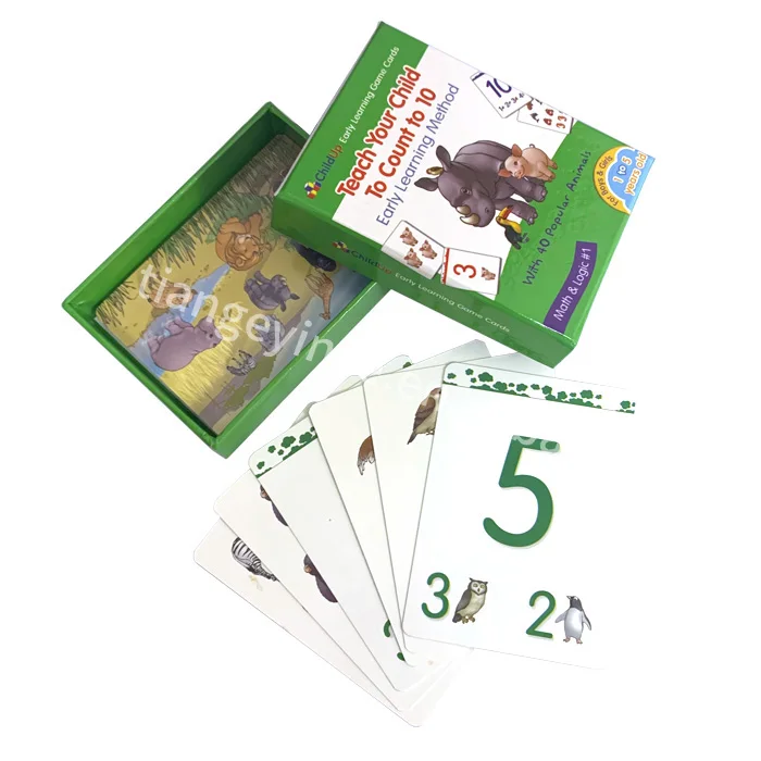 Cost effective hot sale exquisite learning flash cards for kids educational