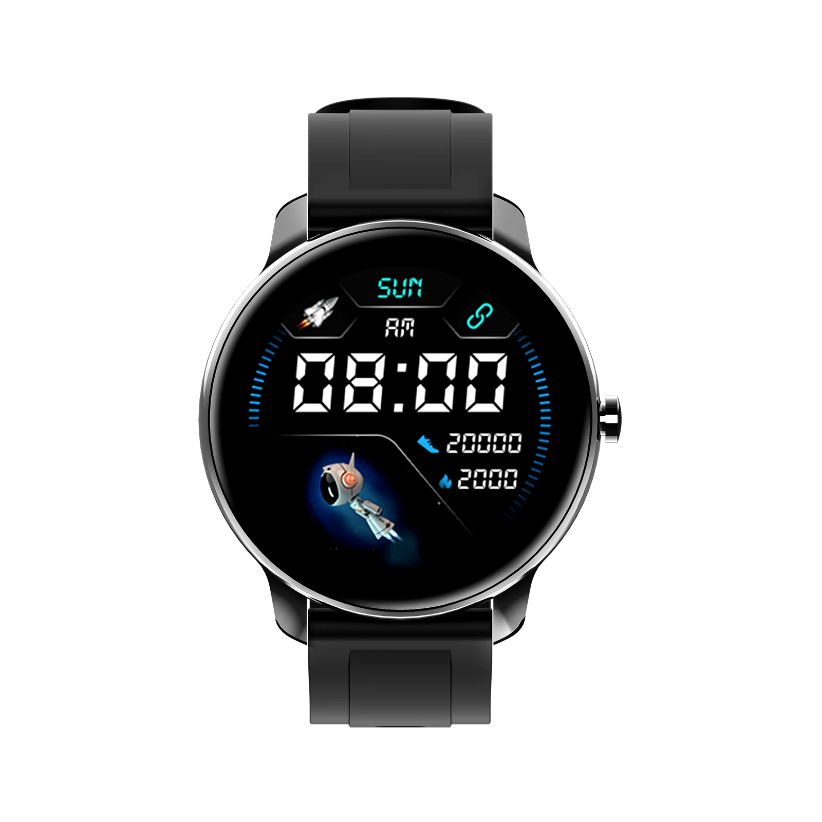 Waterproof OLED 390X390 smart watch  Blood oxygen  Zinc alloy smart watches for ladies