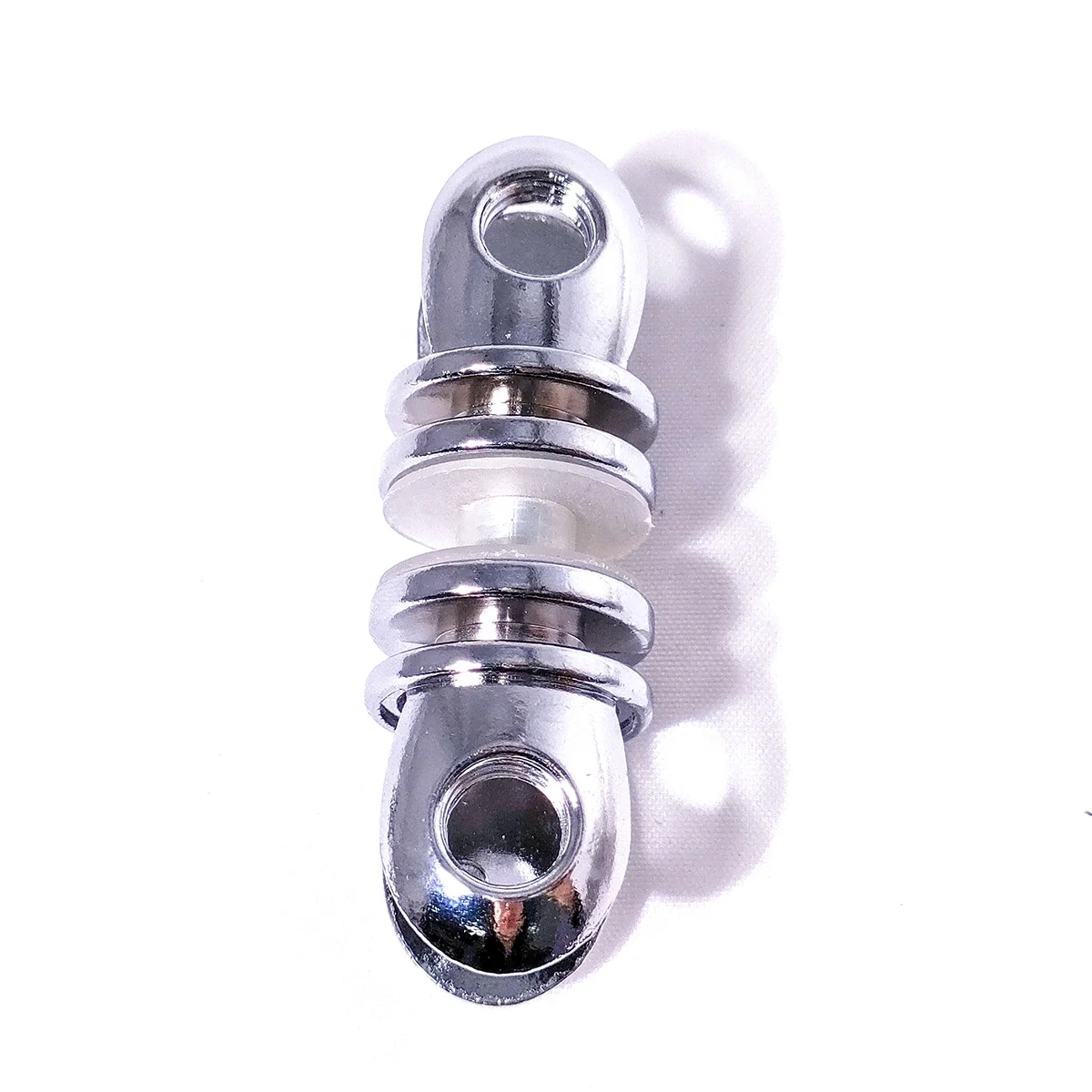 Stainless Steel Glass Clamp Cylindrical Double-Headed Glass Clamps Bathroom Fixed Glass Laminate Bracket