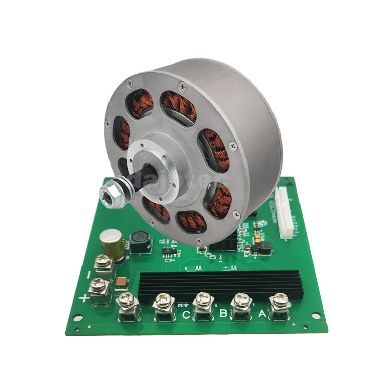 Brushless motor and controller for step up bench