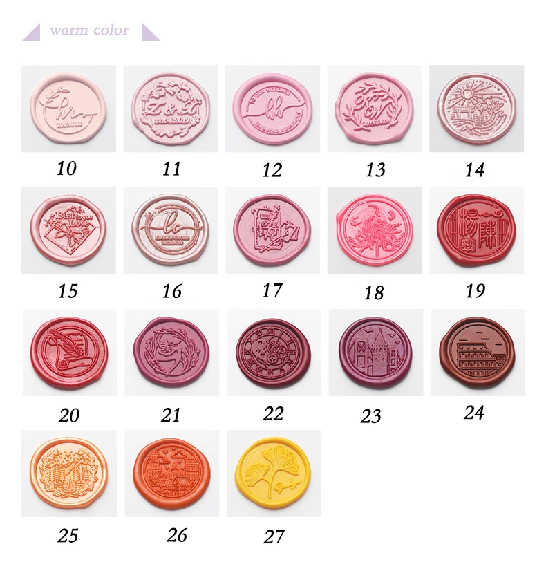 Sealing Wax Seal Stamp Wax Beads 100pcs for lovers craft happy new year gift Wedding invitation envelop gold stamper colorful