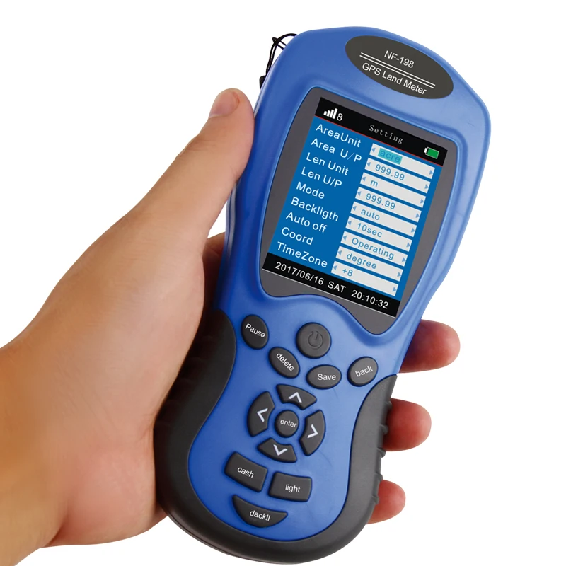 Factory Price GPS Land Measuring Instrument Area Length Land Meter LCD Display