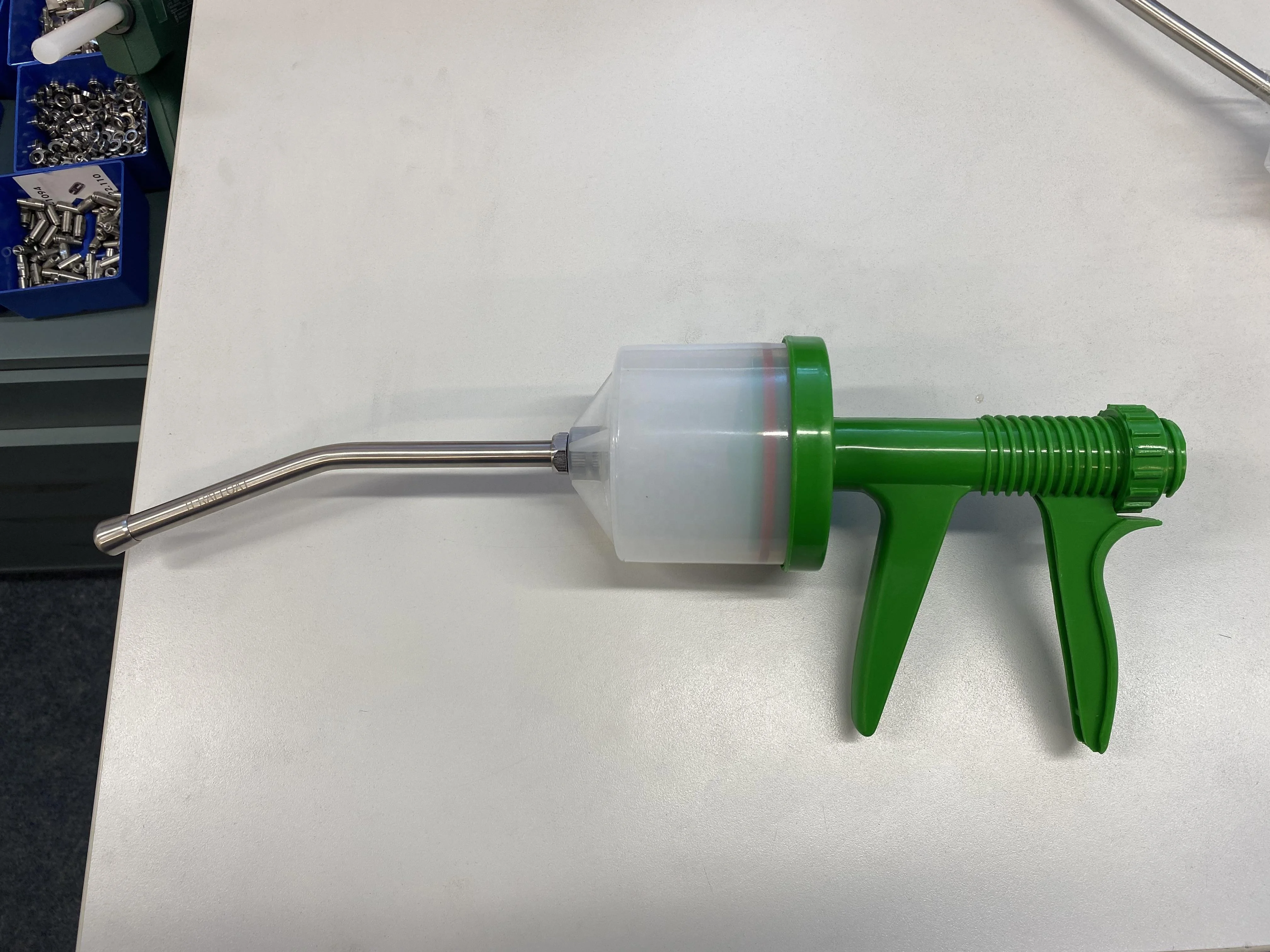 Poultry Livestock Vet Syringe Animal Medicines Health Care Veterinary Instruments Drenching Gun With Nozzle