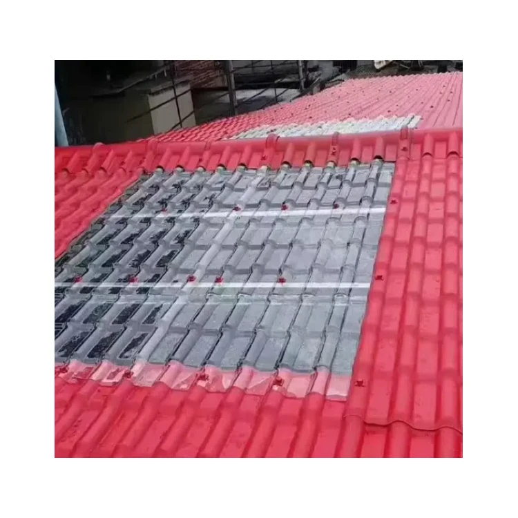 It fits with resin corrugated fully translucent PC polycarbonate solid roofing panels