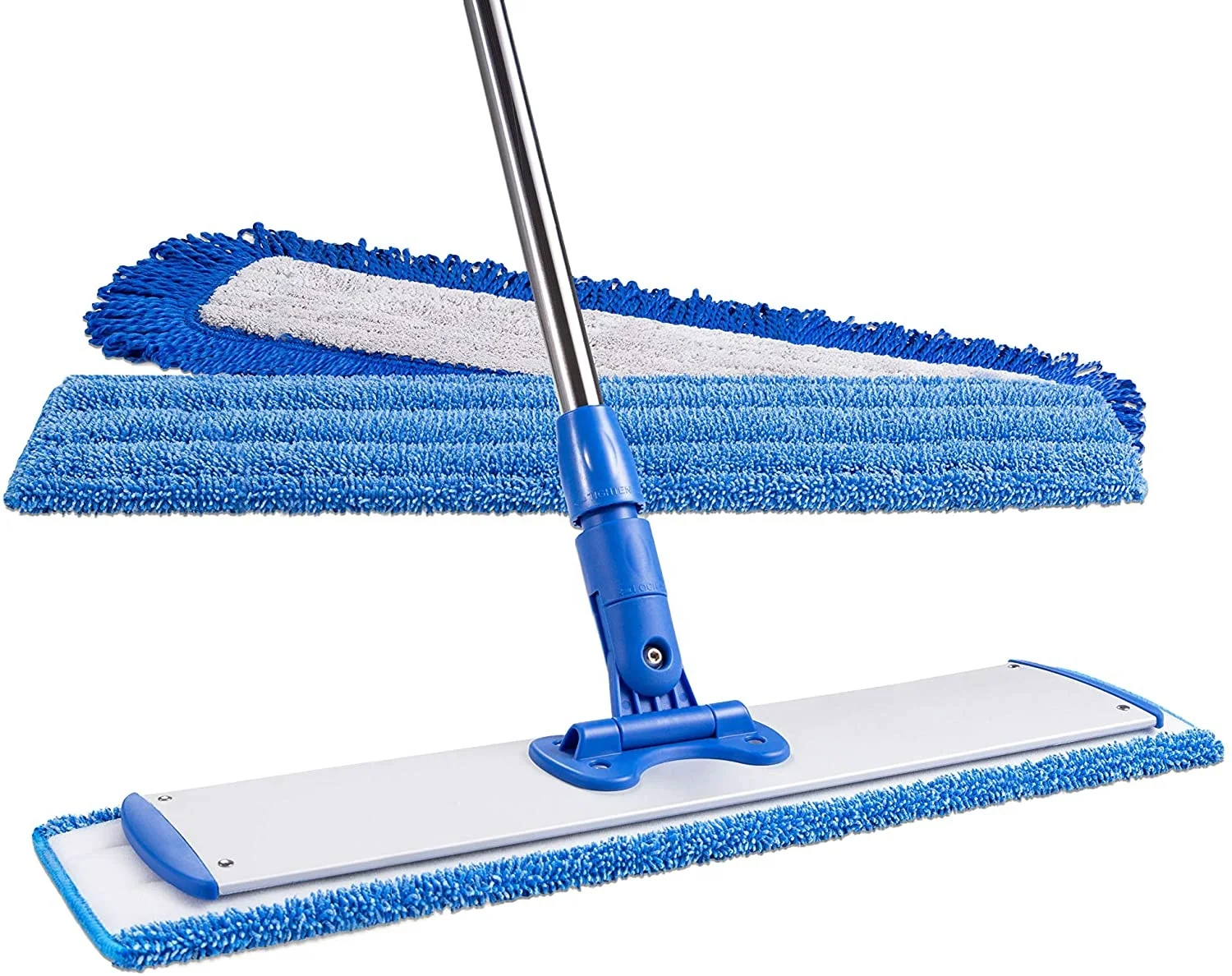 Free Sample Durable Microfiber Dust Magic Mop Pad Wet & Dry 46CM Flat  Mop Pads