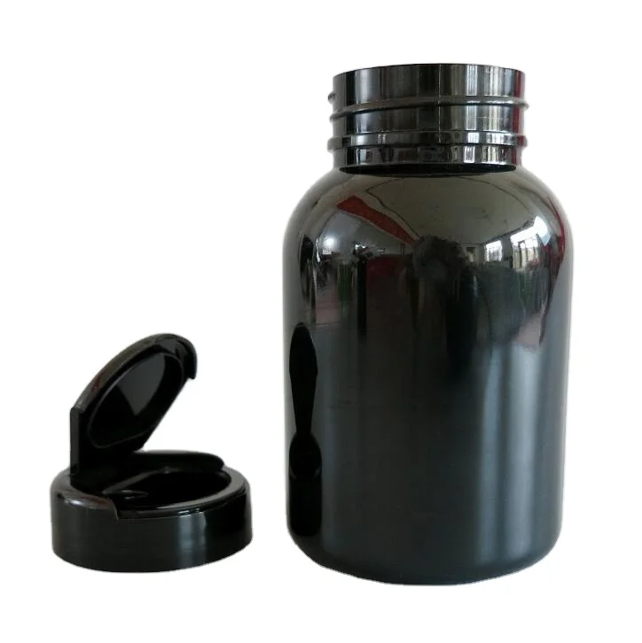 Wholesale 100CC 120CC  plastic vitamin bottle PET/PP empty plastic pill medicine bottle Capsule Bottle Manufacturer