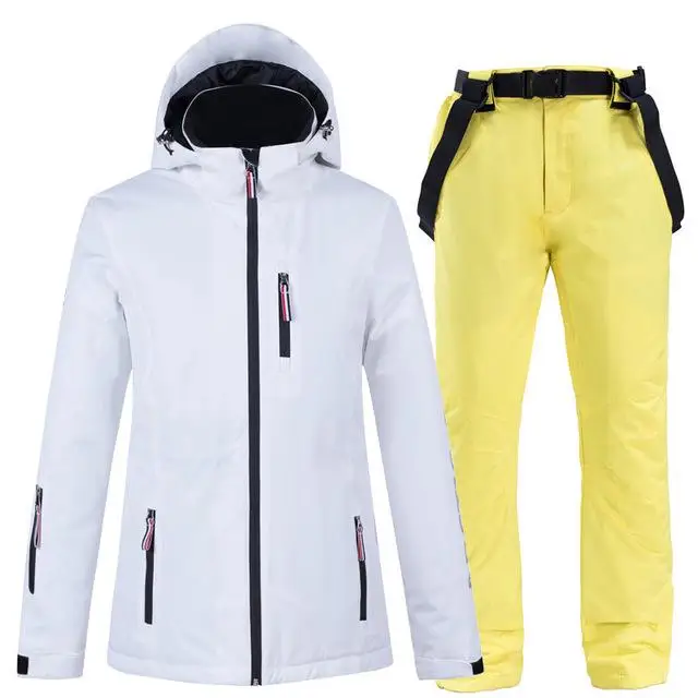 OEM Customize Winter Men Snowboard Clothing Ladies Outdoor Mountaineering Clothing Men Winter Snow Ski Suit Custom Ski Suit