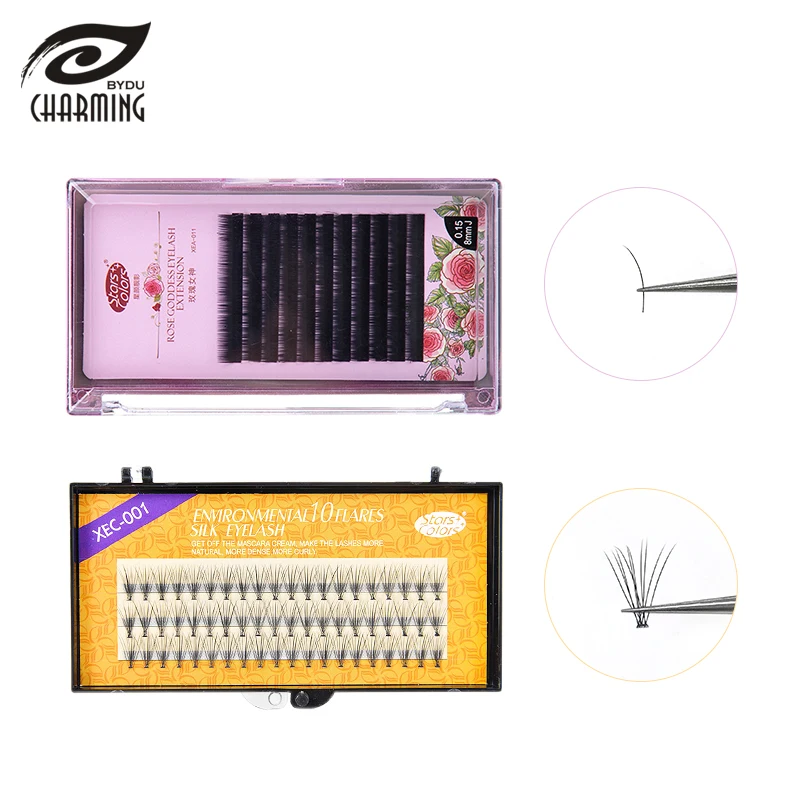 lash tool eyelashes extensions set bag for training