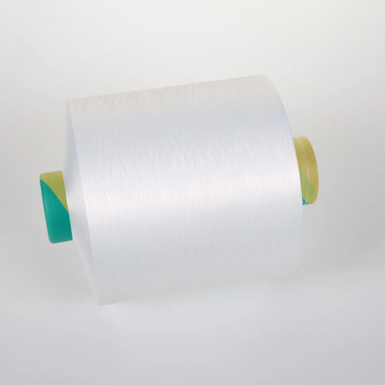 AA grade Polyester yarn 150D/48F SIM dty semi dull raw white