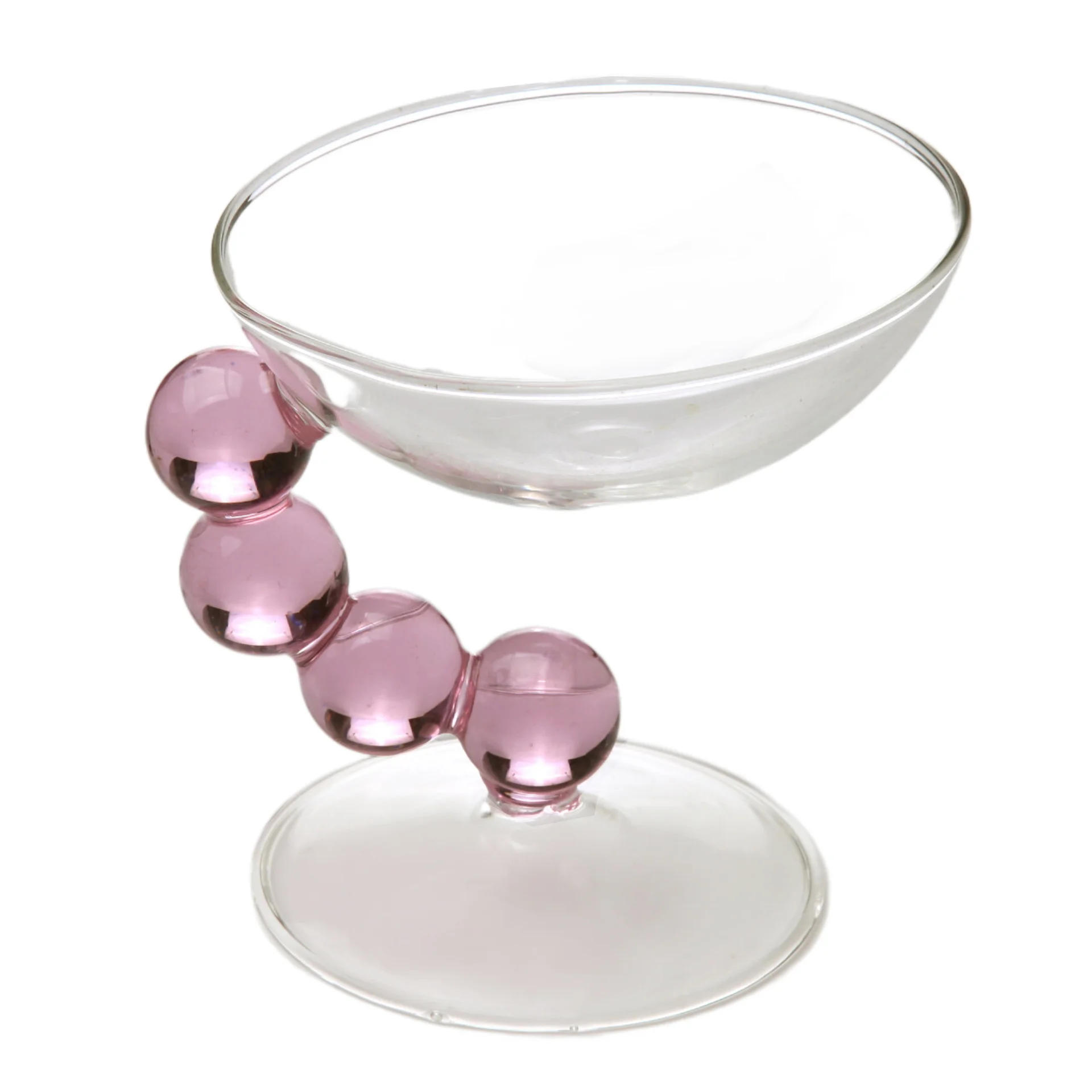 Wholesale Glass Fruit Bowl Glass Bowl Fruit Dessert Snacks and Household Glass Plate