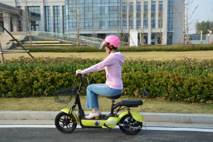  Специальная распродажа электрический велосипед с высокой скоростью 14 дюймов/Рама из углеродистой стали 48 В