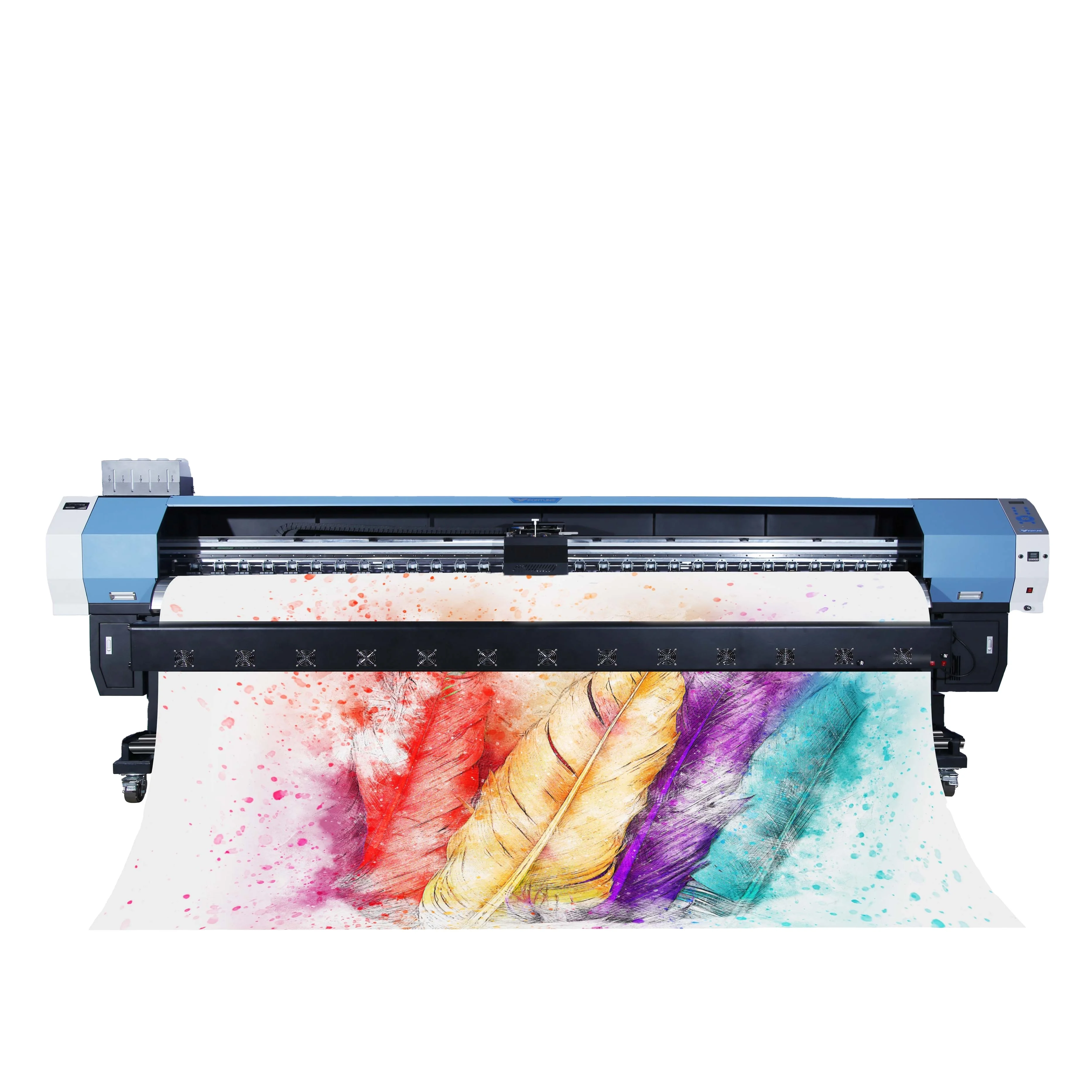 3.2m DX5 i3200 xp600 head Eco Solvent inkjet digital printers advertising vinyl banners printing machine