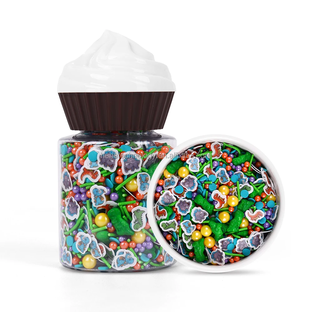 Lo Mas Vendido 2023 Cake-Shape Bottle Sprinkles Cake Decoration Candy Sprinkles Wafer Paper Edible Sprinkles for Cake decoration