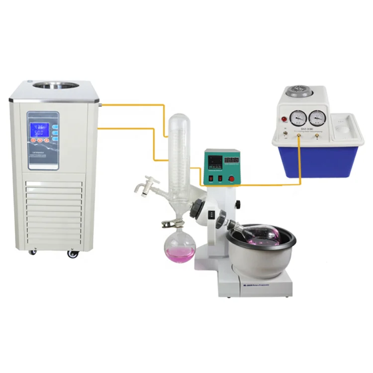 China Supplier Industrial Condensator  3l Vacuum Rotary  Evaporator