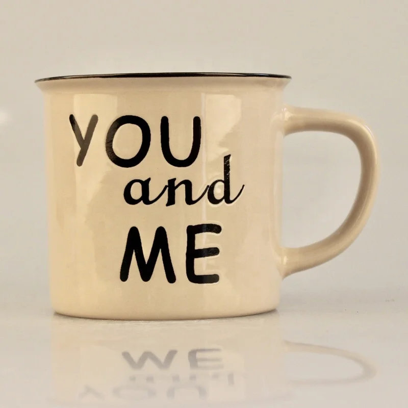 Custom ceramic mugs, ceramic mugs for promotion, color glazed ceramic mug