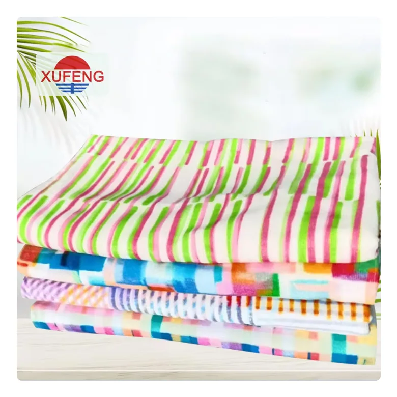 custom logo microfiber beach towel photo printed  microfiber customized cotton beach towels