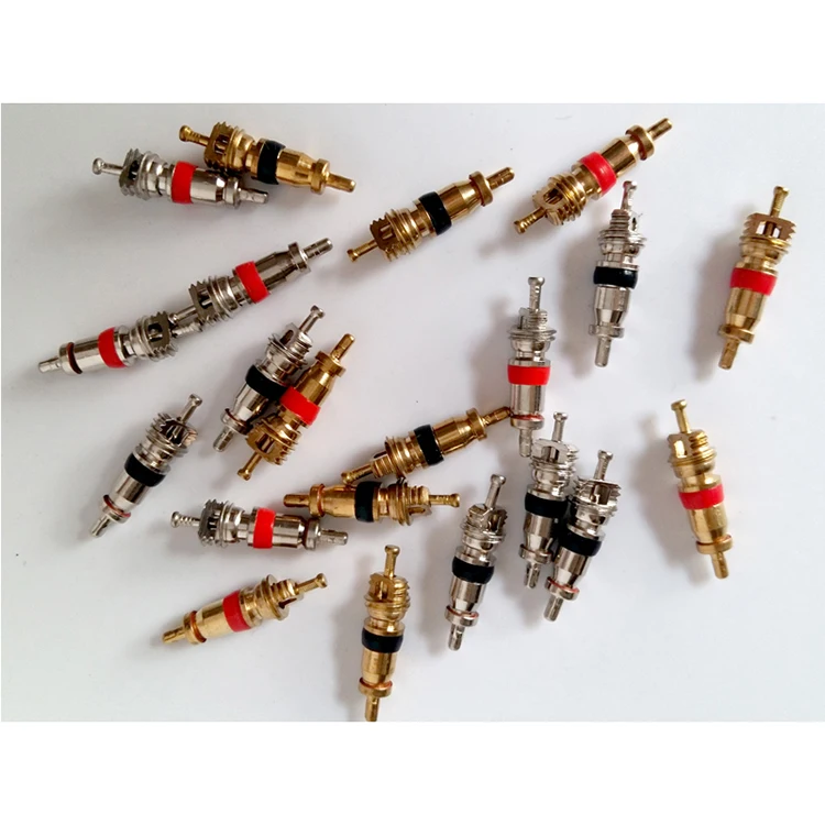 manufacture tire valve core  brass tyre valves core