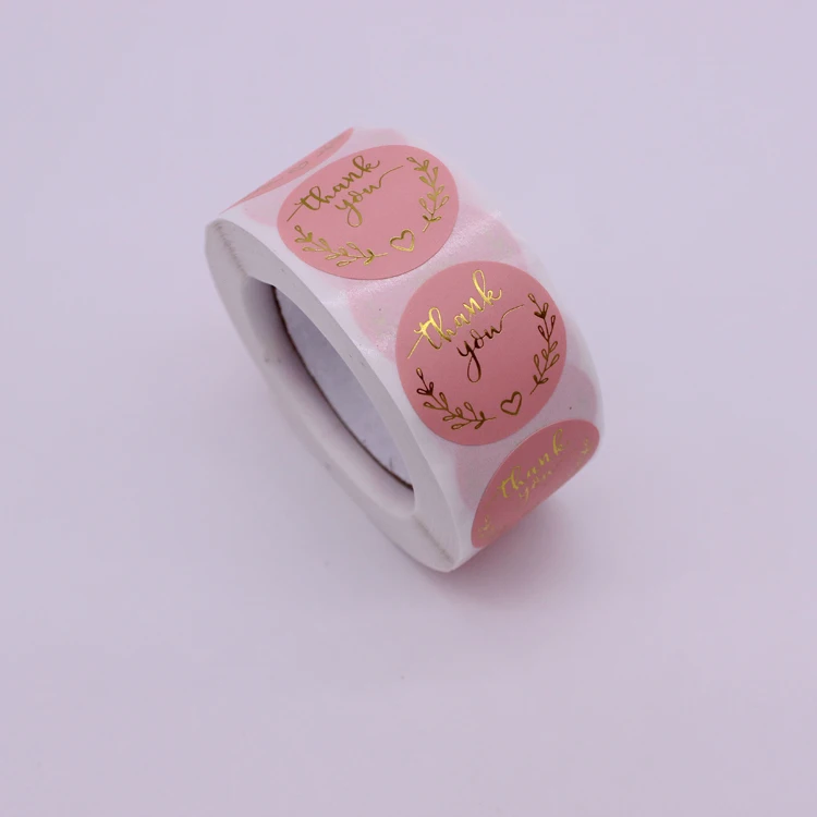 Vynal Rose Gold Vinyl PVC Print Thick  Ice Cream Cup Paper Bopp Silver Met HS Code Own Logo Luxury Label Sticker In Plastic