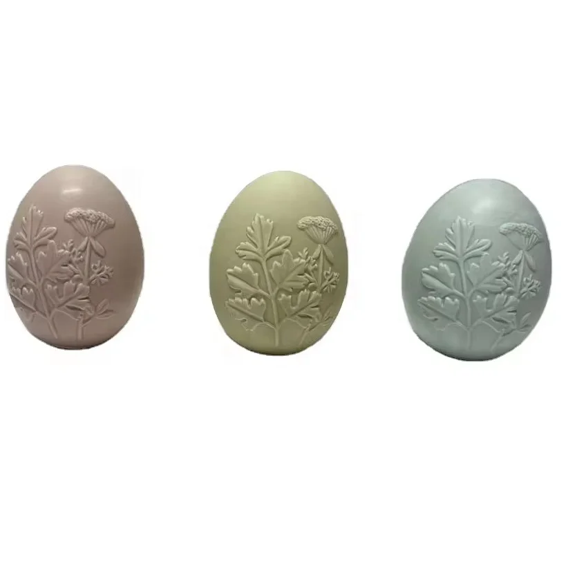 NORDIC EASTER CERAMIC SPRING DECORATION egg shape ceramic tabletop home decoration