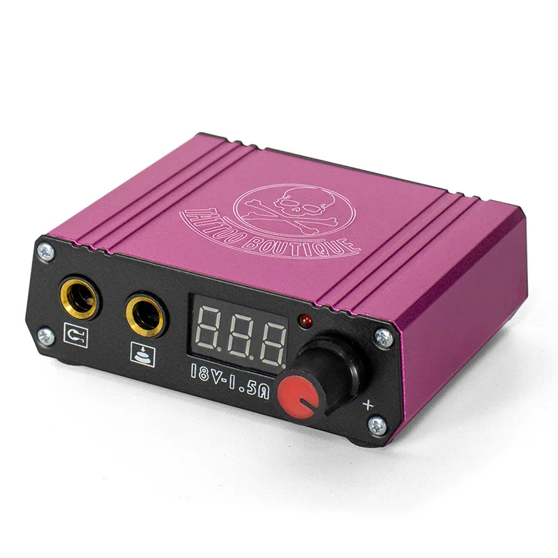 Tattoo power supply fine adjustment fatigue-free tattoo machine mini square transformer factory wholesale tattoo equipment