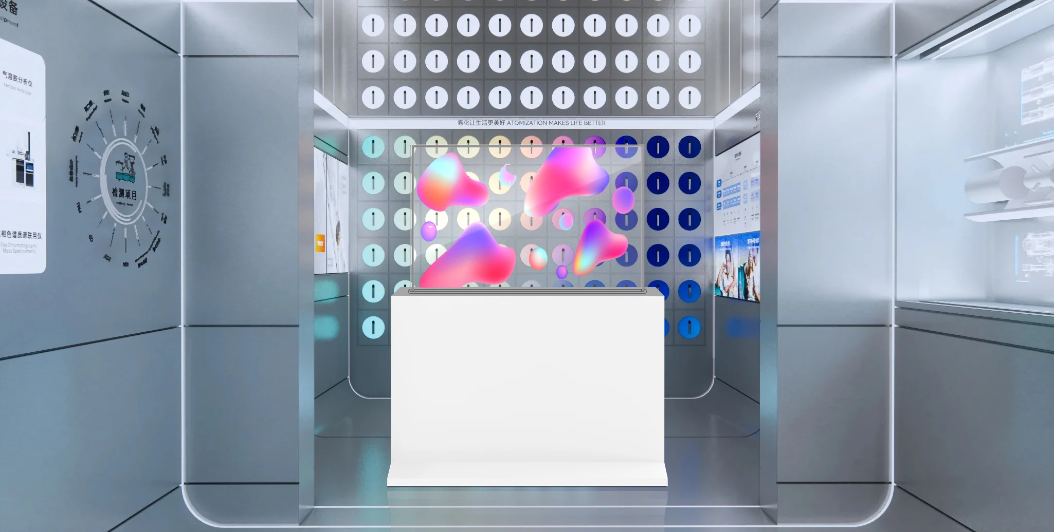 55 inch OLED Lift Screen Lift Type LCD Transparent Screen LG Transparent LED Screen for Advertising