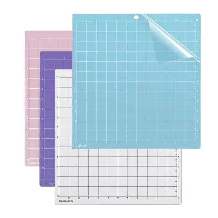 Adhesive Pvc Cutting Mats 12X12 Cricut Silhouette Cameo Standard Strong Grip Light Grip Vinyl Cutting Mat