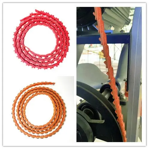 High Quality Adjustable Transmission PU Power Twist Link V Belt Customizable OEM Support