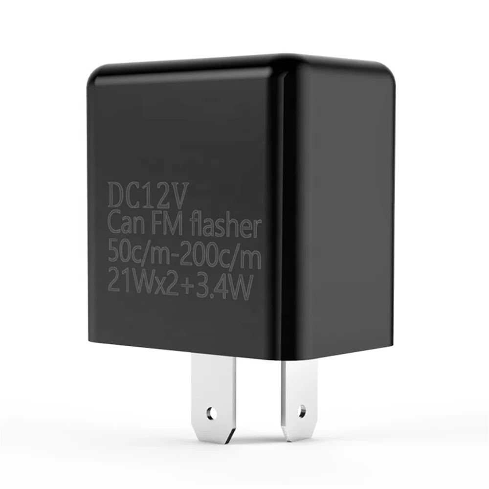 Универсальный 12V мотоцикл Регулируемая частота сигнала поворота Светодиодный проблесковый